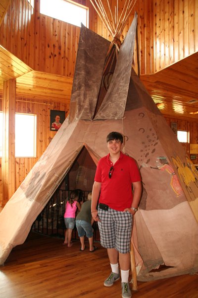 Trip (231).JPG - Kris at the Indian Museum of North America